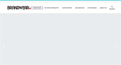 Desktop Screenshot of brandwear.ca